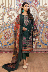 Freeze Forest - Printed & Embroidered Lawn Pret 3PC