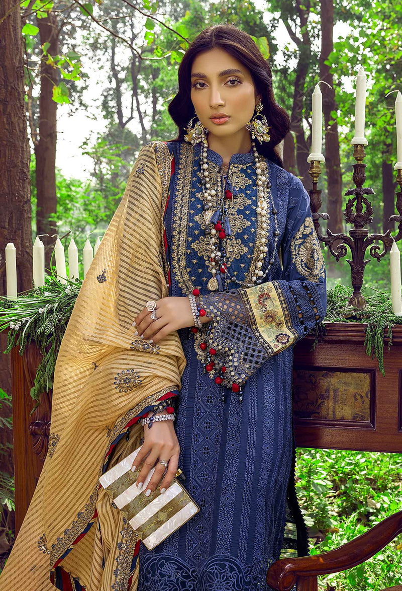 Aurora - Schiffli Embroidered Lawn