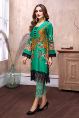 Ervin - Digital Embroidered Lawn Stitch Kurti