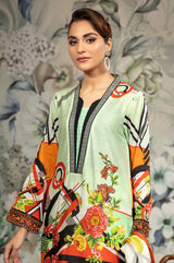Charm Glance - Printed & Embroidered Lawn 3PC