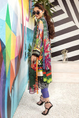 Purple Haze - Printed & Embroidered Lawn 3PC