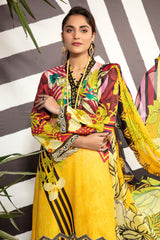 Sunglow - Printed & Embroidered Lawn 3PC