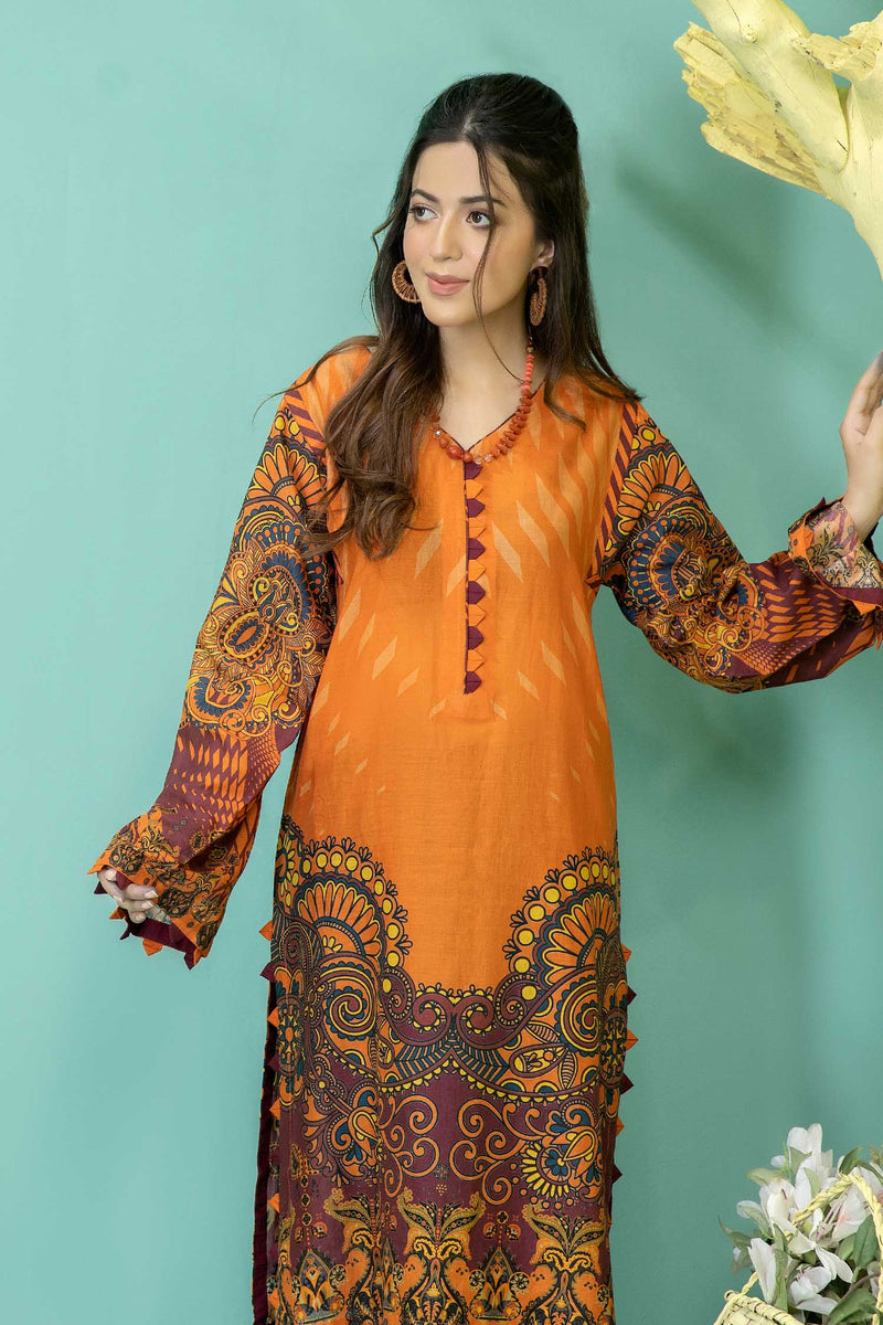 Slame - Stitched Lawn Shirt
