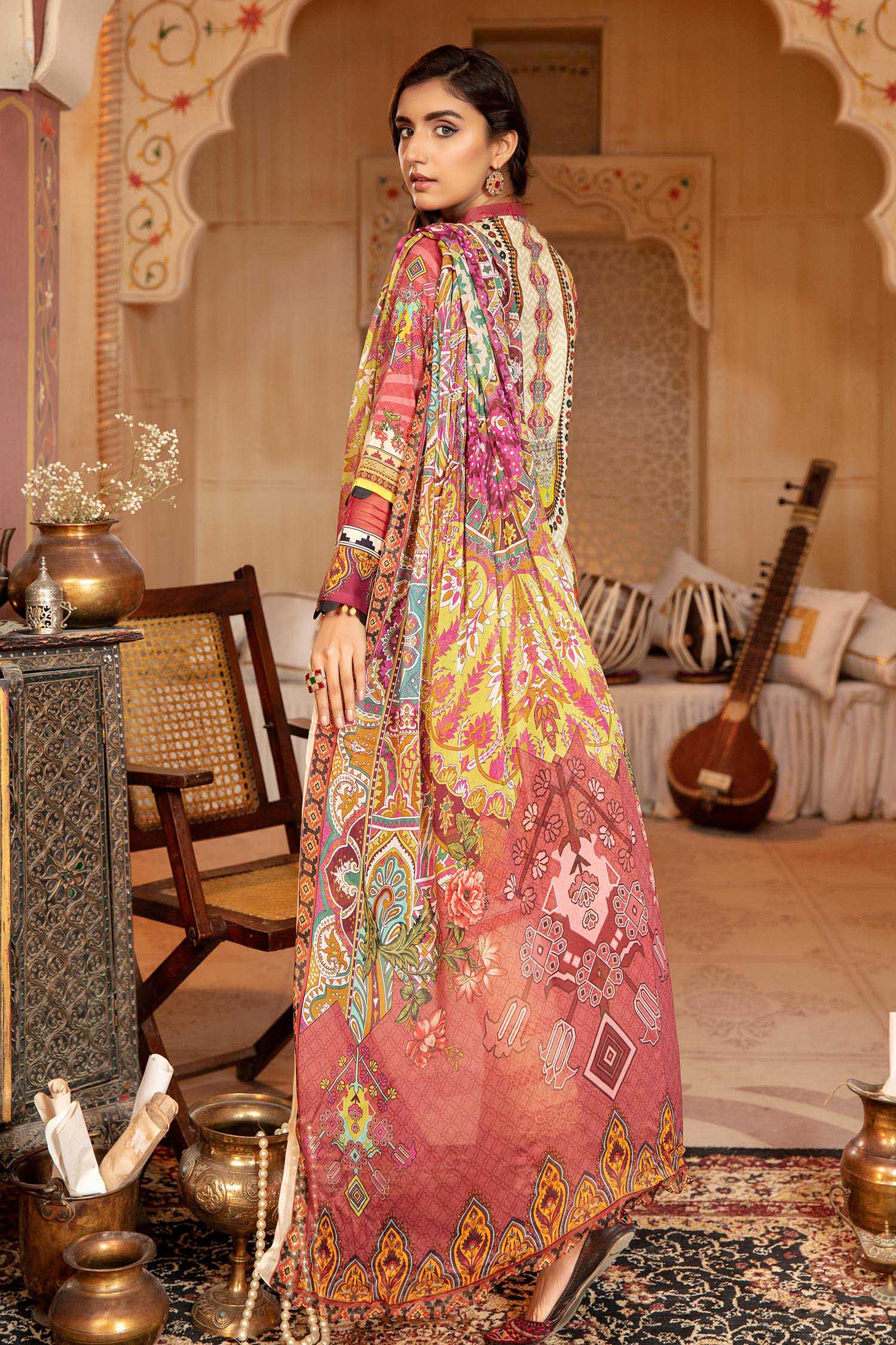 Sweet Garden - Schiffli Embroidered Lawn 3PC