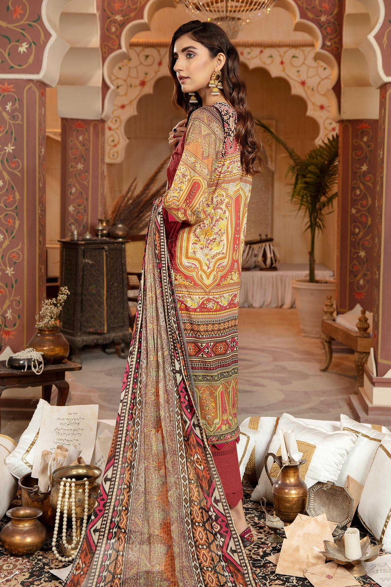 Protea - Schiffli Embroidered Lawn 3PC