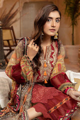 Protea - Schiffli Embroidered Lawn 3PC