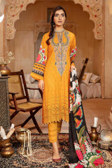 Ranunculus - Schiffli Embroidered Lawn 3PC