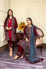 Diantus - Embroidered Velvet 3PC