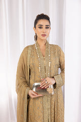 Sierry - Embroidered Chiffon Gown Pret 3PC