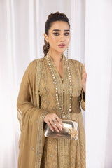 Sierry - Embroidered Chiffon Gown Pret 3PC