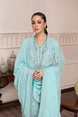 Lious - Embroidered Chiffon Pret 3PC