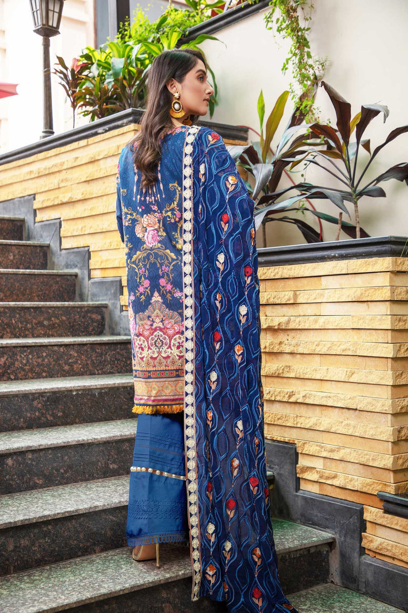Exquisite - Digital Printed & Embroidered Lawn 3PC