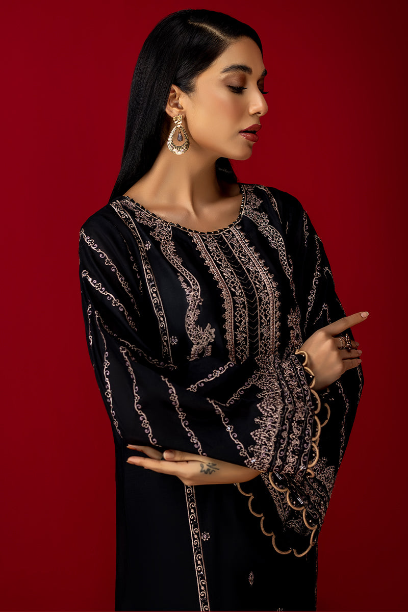 Teal - Embroidered Lawn 2PC