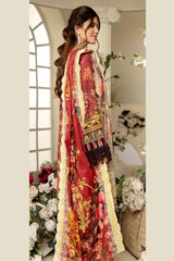 Bliss Fall - Digital Printed & Embroidered Swiss Lawn 3PC
