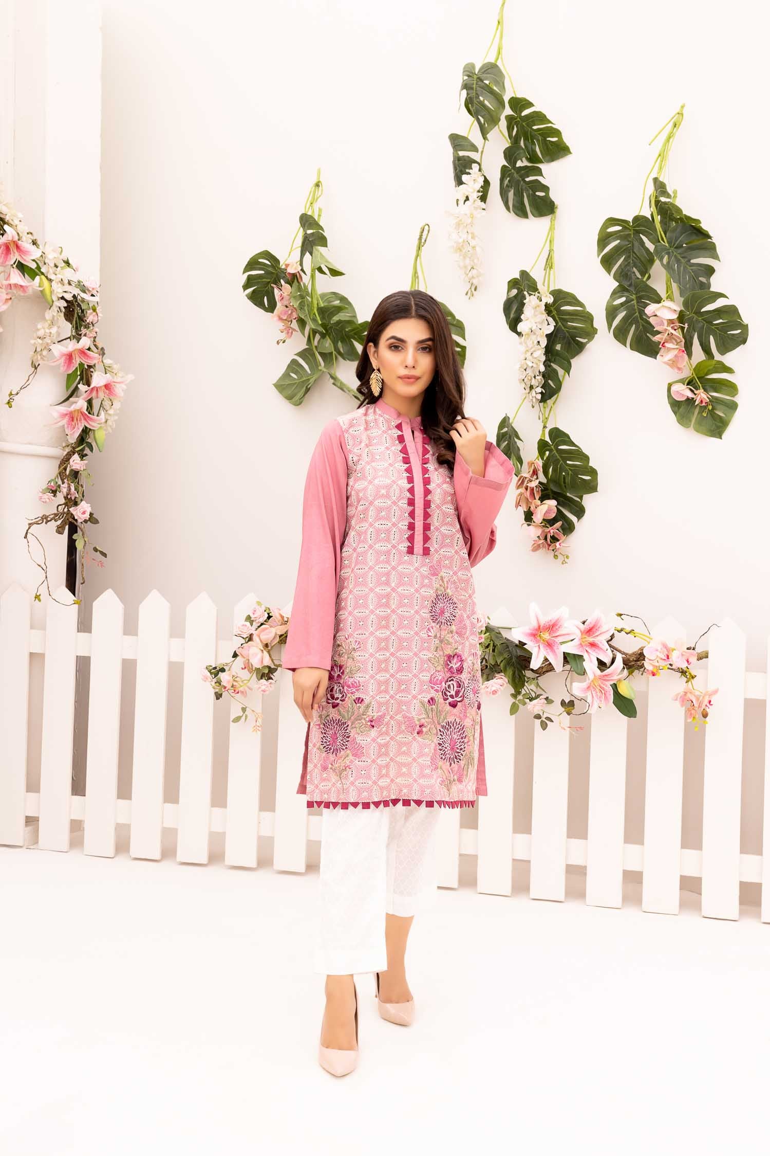 Balletic - Embroidered Schiflli Lawn Stitched