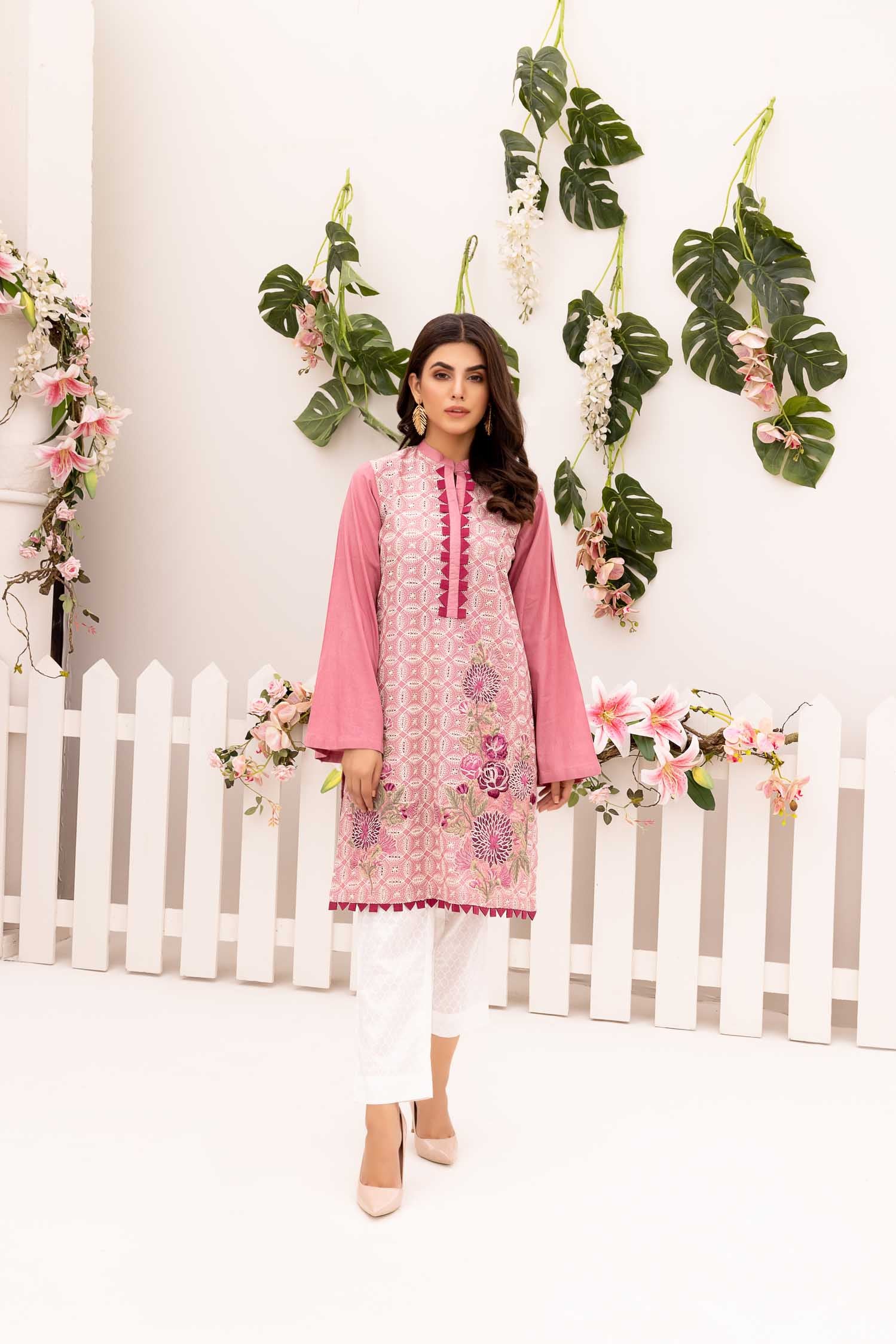 Balletic - Embroidered Schiflli Lawn Stitched