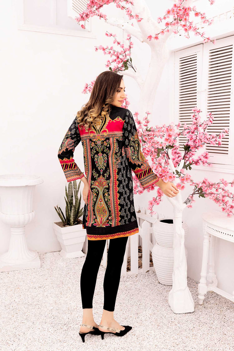 Clode - Digital Printed Stitched Lawn Kurti