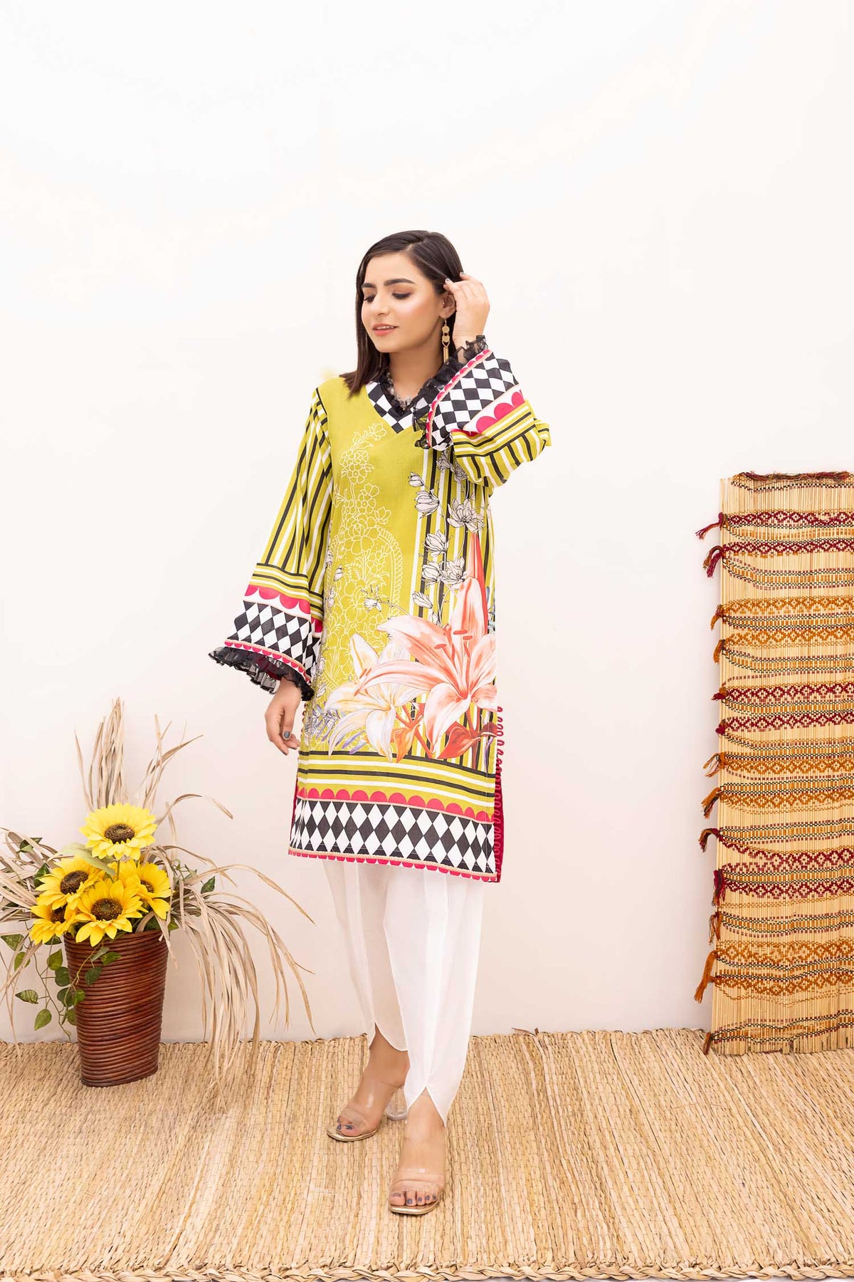 1 Piece – Printed Lawn