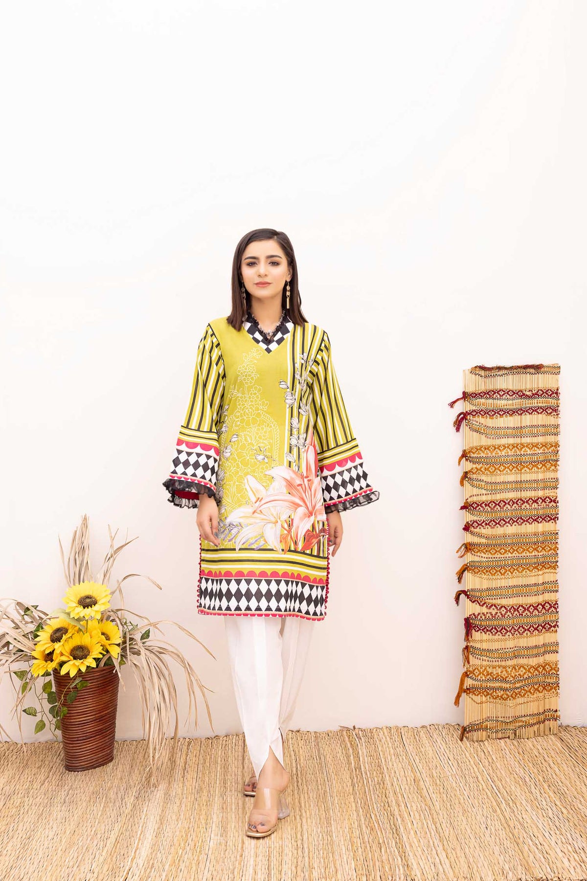1 Piece – Printed Lawn