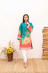 Aquis - Digital Printed Stitched Lawn Kurti