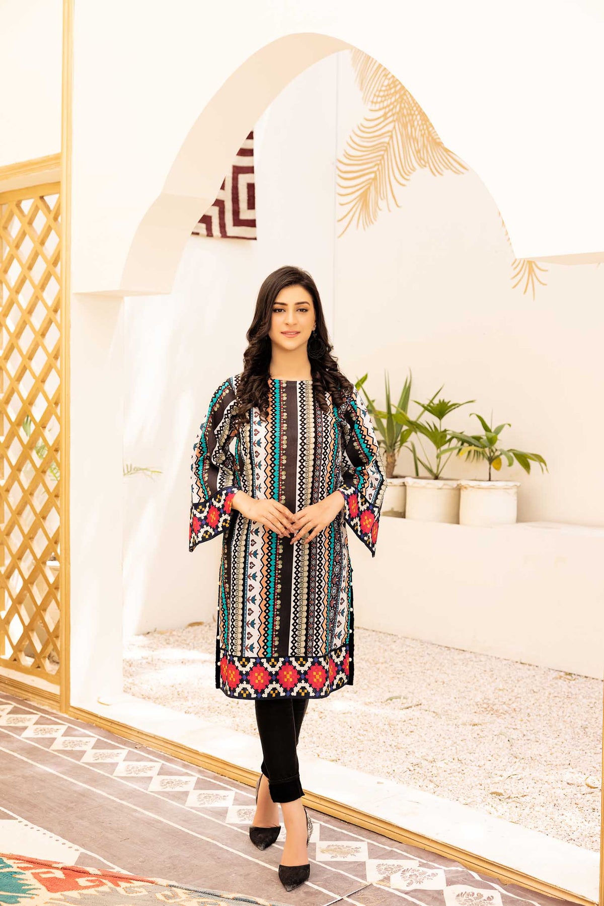 1 Piece – Printed Lawn