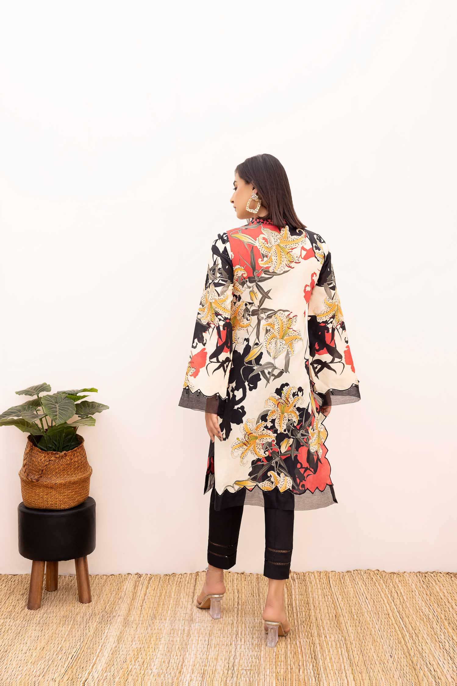 Crawl - Digital Printed Stitched Lawn Kurti