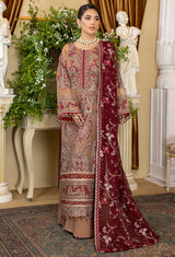 Bazel Cent - Embroidered Organza