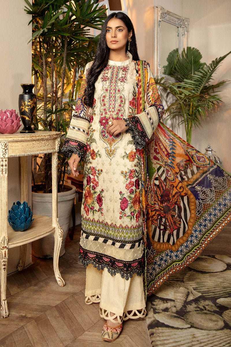 Oasis - Exclusive Embroidered Lawn 3PC