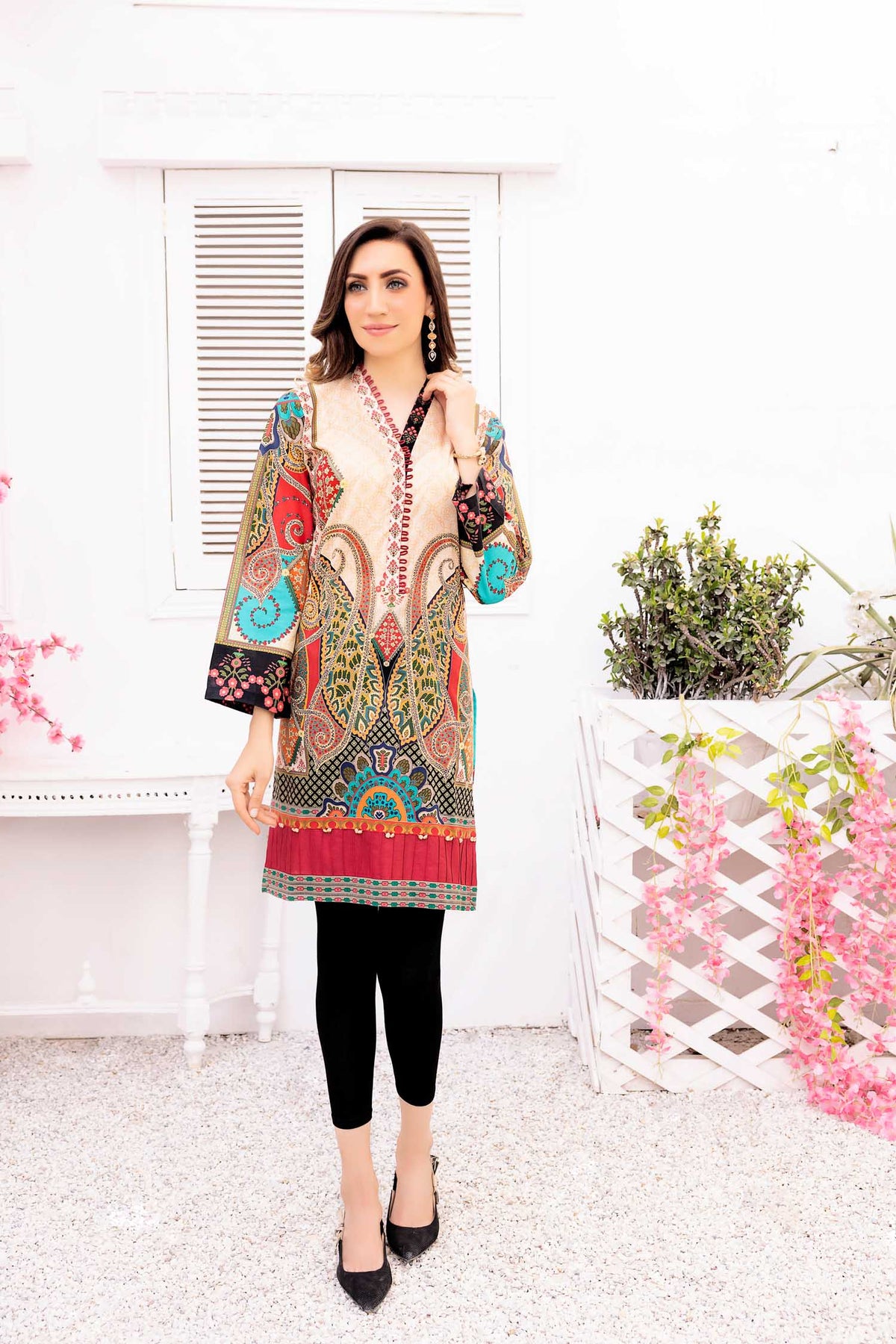 1 Piece – Printed Lawn