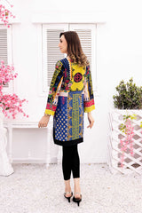 Palm - Digital Printed Stitched Lawn Kurti