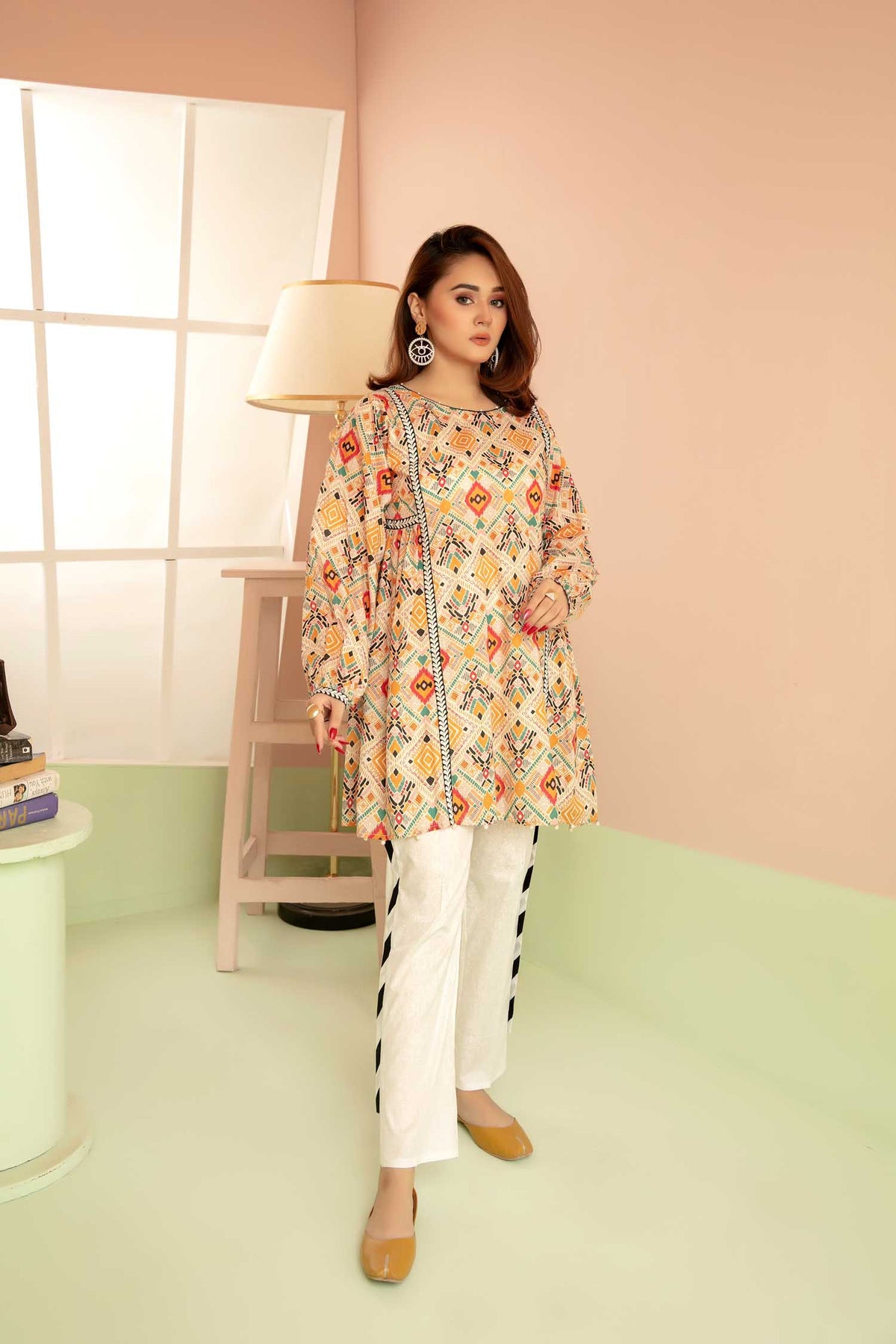 1 Piece – Printed Lawn