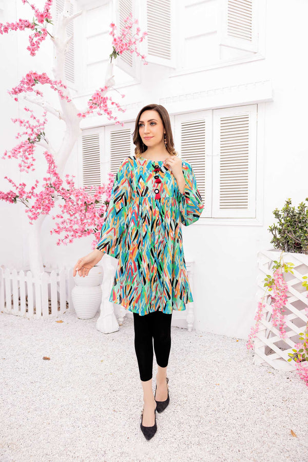 Sublime - Digital Printed Stitched Lawn Kurti