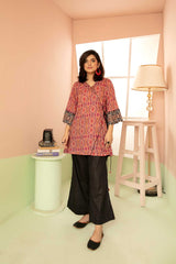Shirin - Digital Printed Stitched Lawn Kurti