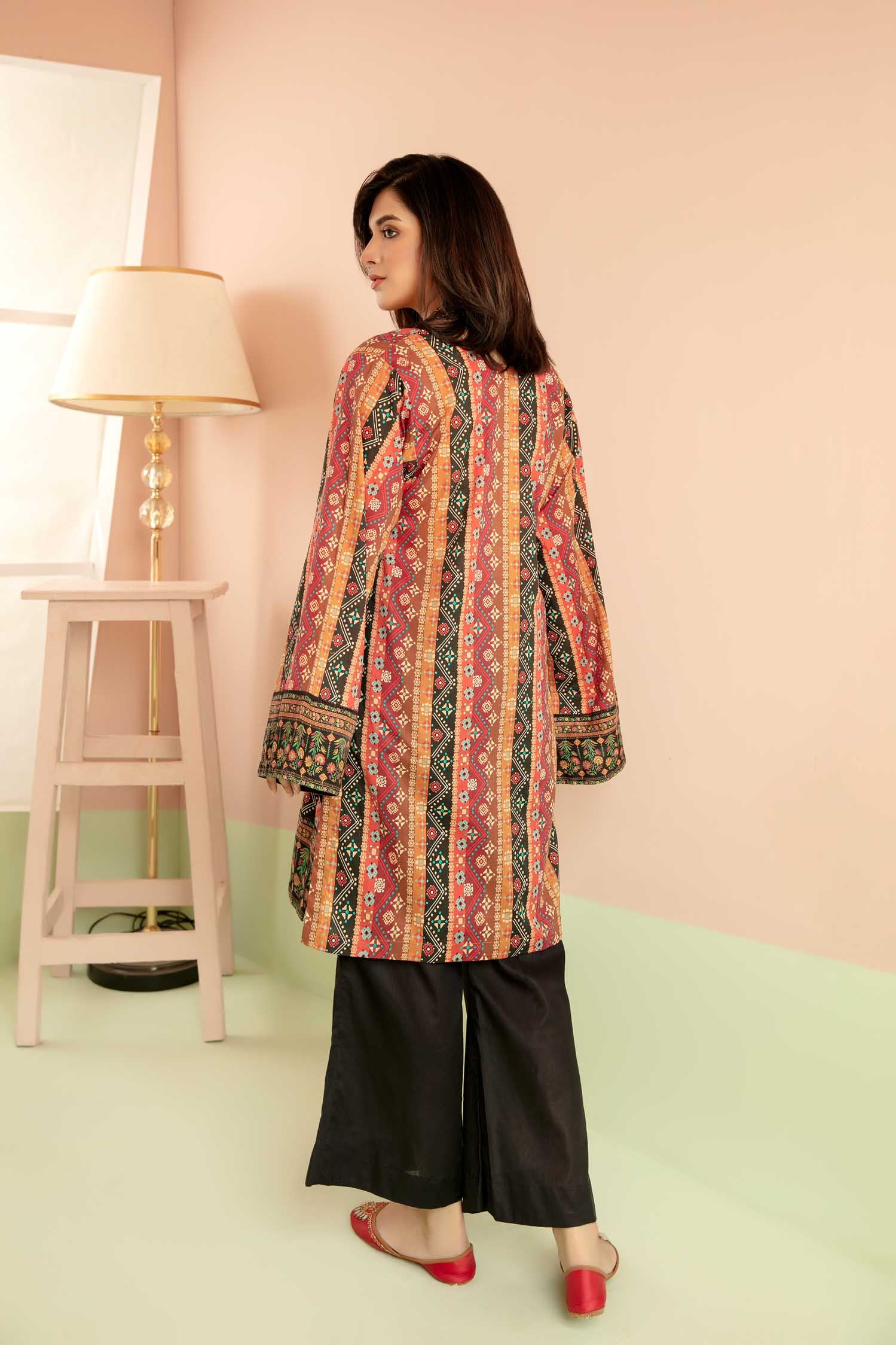Tawney - Digital Printed Stitched Lawn Kurti