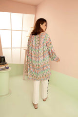Sambled - Digital Printed Stitched Lawn Kurti