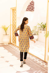 Glow - Digital Printed Stitched Lawn Kurti