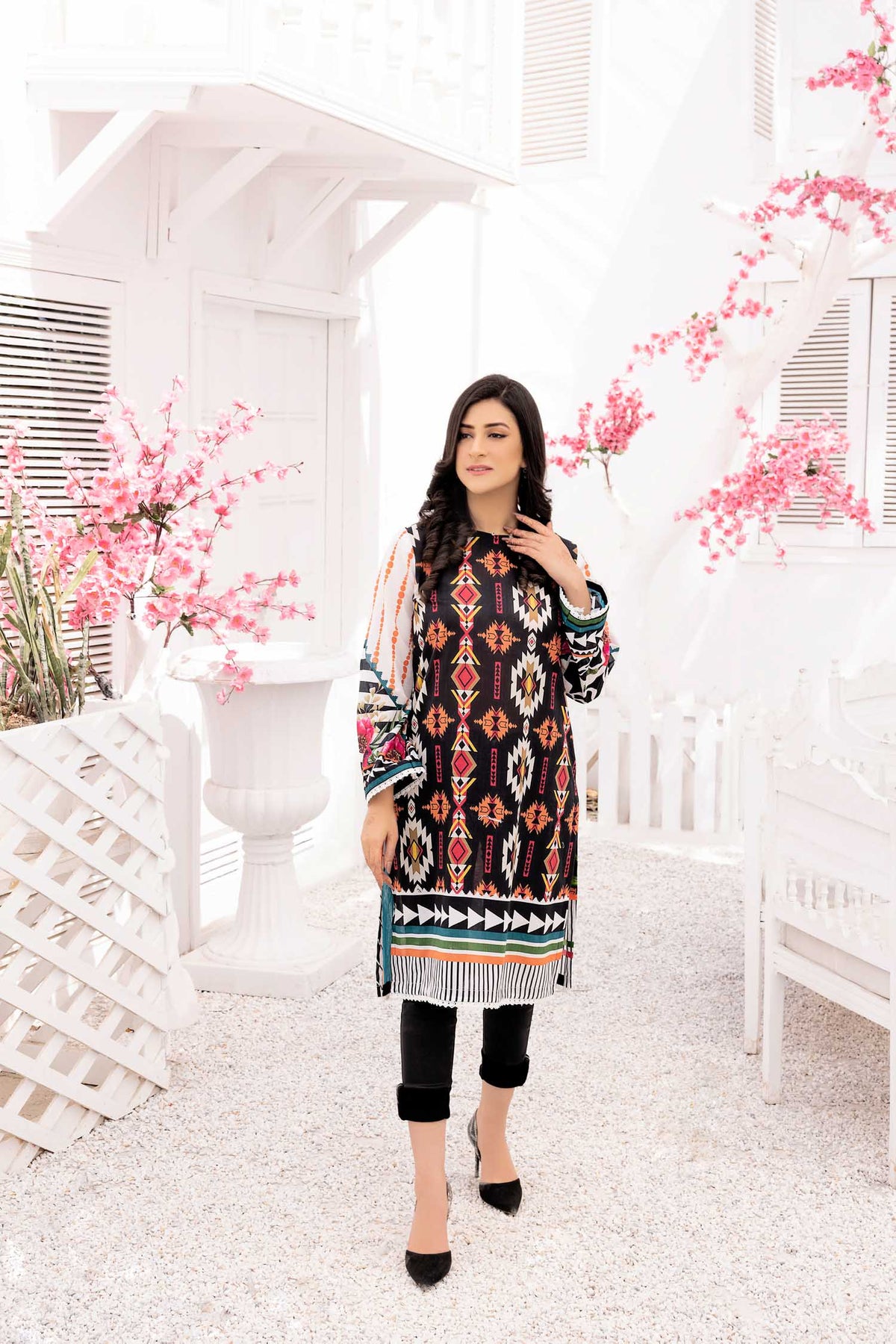 1 Piece – Printed Lawn