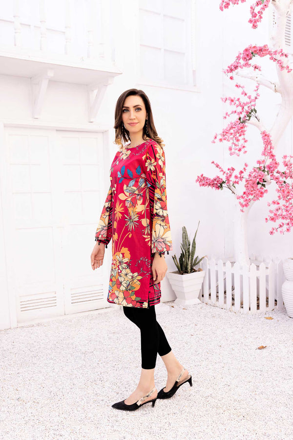 Relin - Digital Printed Stitched Lawn Kurti