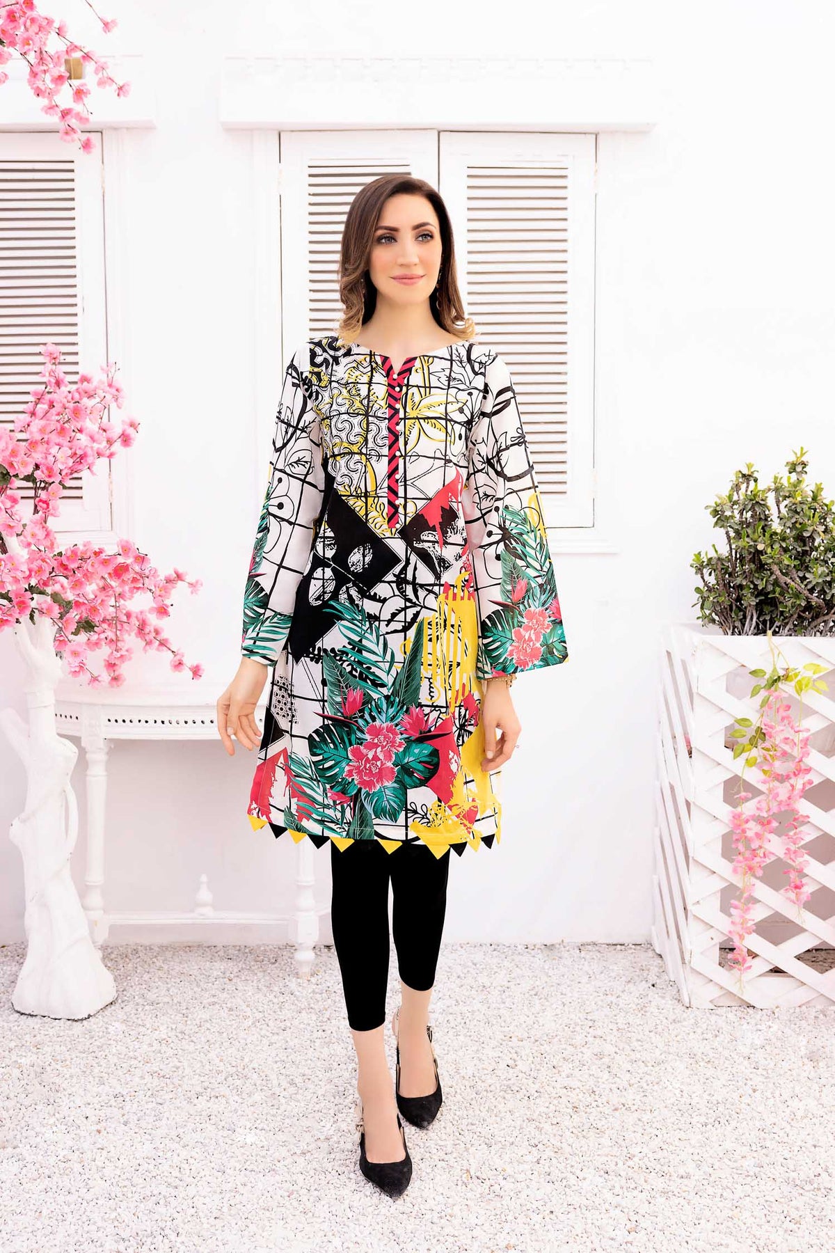 1 Piece – Printed Lawn
