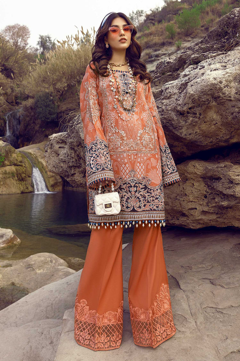 Sepia Skin B - Exclusive Unstitch Lawn