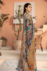 Moccasin - Embroidered Lawn Stitched 3PC
