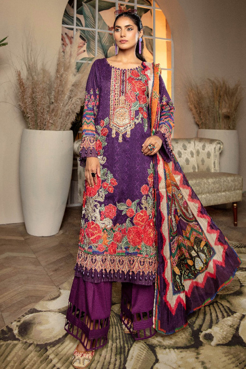 Desk Blooming - Exclusive Embroidered Lawn 3PC