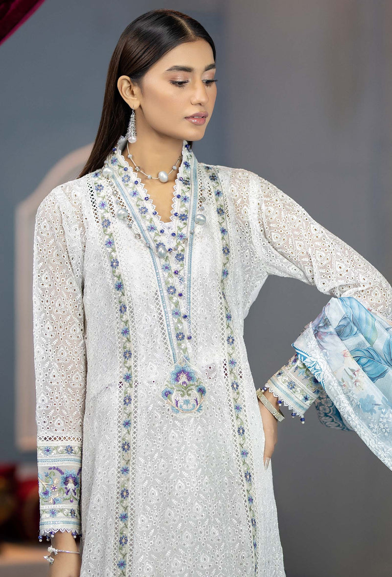 Beyond Blue - Chikankari Unstitched