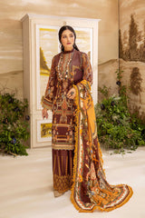 Quince - Digital Printed And Embroidered Lawn 3PC
