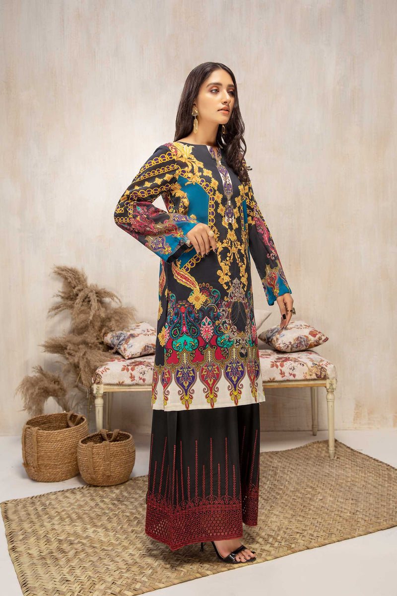 Zestful - Digital Printed Lawn 2 piece