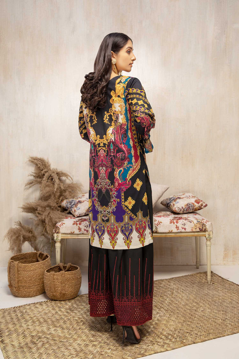 Zestful - Digital Printed Lawn 2 piece