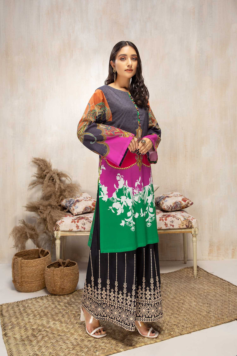 Topnotch - Digital Printed Lawn 2 piece