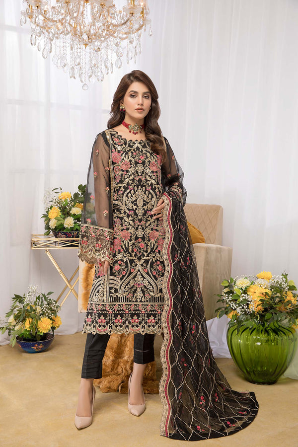 Black Bliss - Luxury Pret 4PC