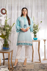 Obscure - Embroidered Paper Silk Stitch Kurti