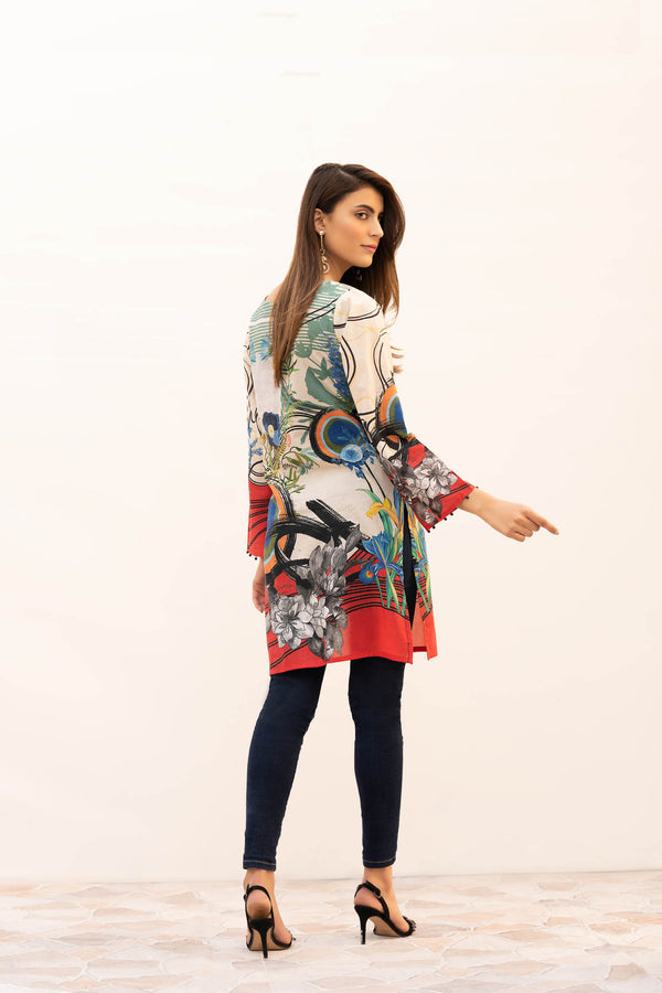 Argus - Digital Printed Stitched Lawn Kurti